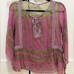 Calypso sheer cover up top